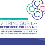 vitrine sur la recherche collégiale
