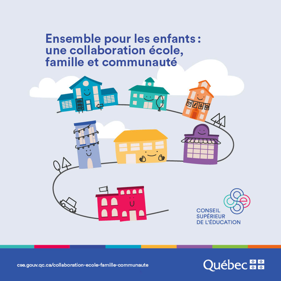 Napperon - Collaboration école,famille,communauté
