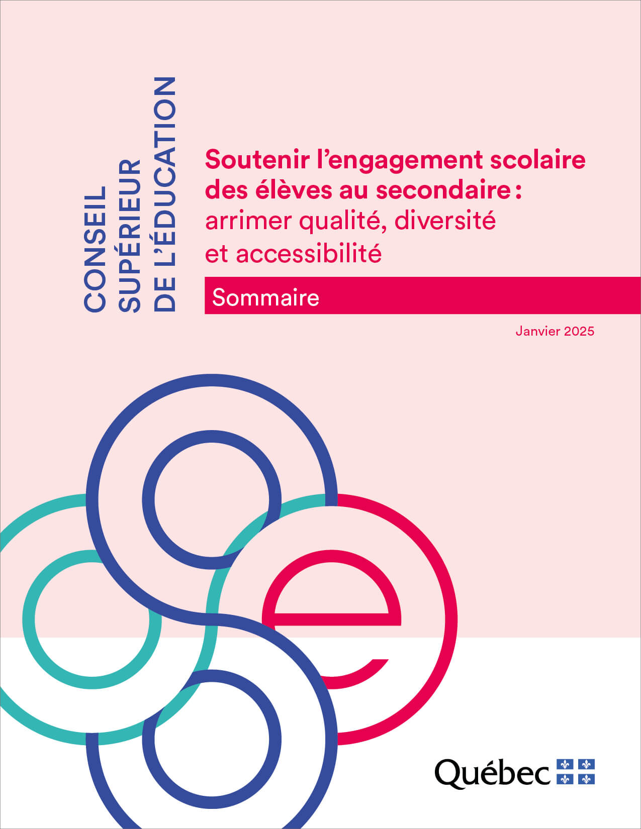 Sommaire - Soutenir l'engagement des élèves au secondaire