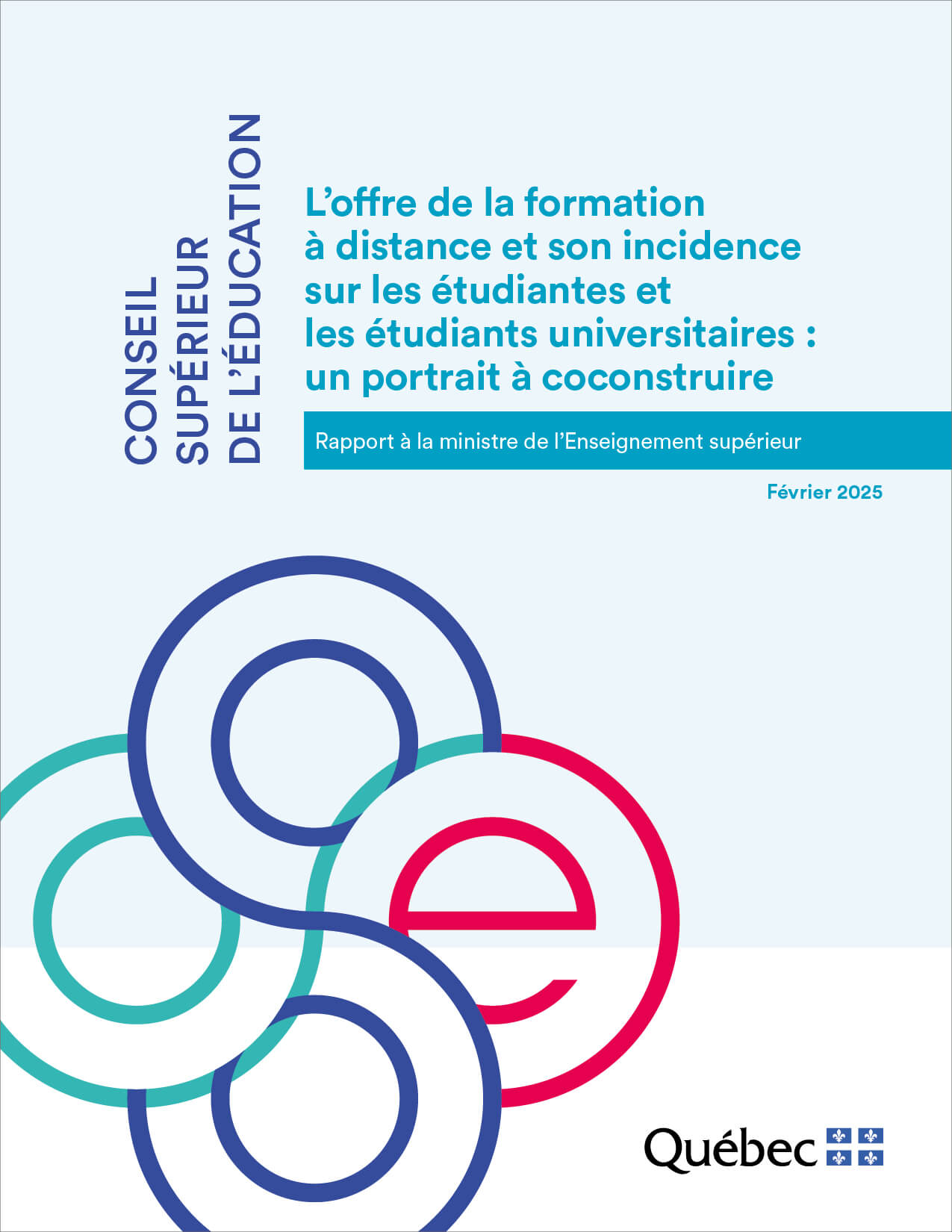 L’offre de la formation à distance et son incidence sur les étudiantes et les étudiants universitaires : un portrait à coconstruire
