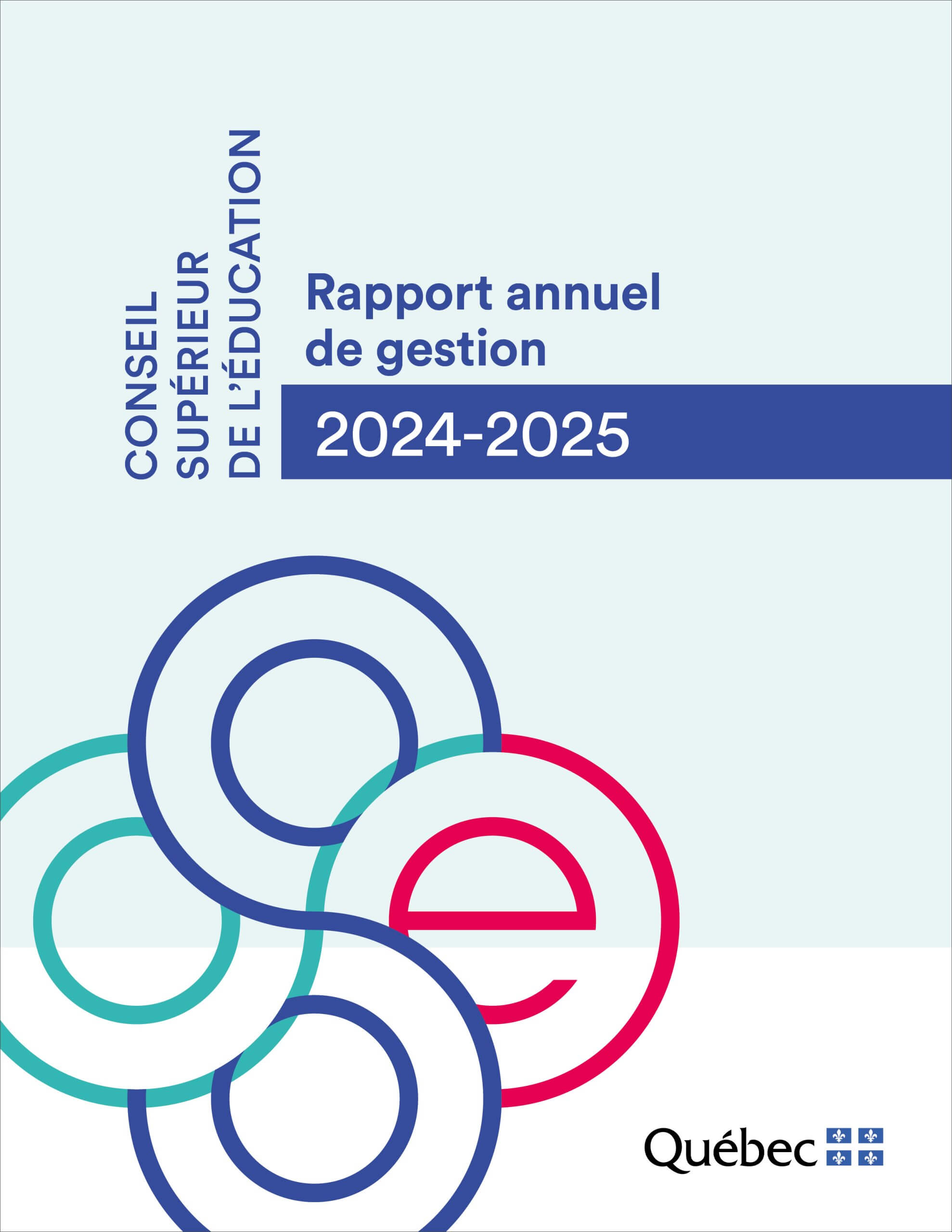 Rapport annuel de gestion 2024-2025
